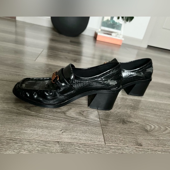 Asos block heel leather loafers - Picture 5 of 11